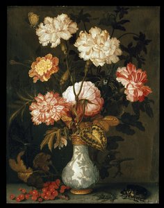 Un jarrón de flores